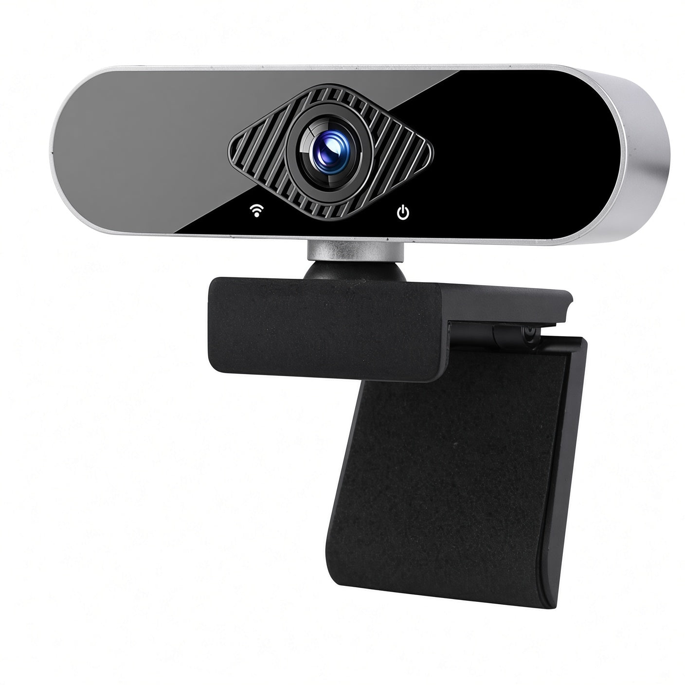 1080P USB Webcam with Built-in Microphone and Clip Mount